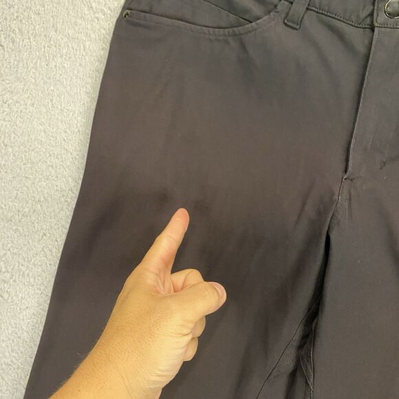 Lululemon ABC Classic-Fit Pant size 30x32 Warpstreme Chino 5-Pocket Black M5583S - Picture 2 of 12